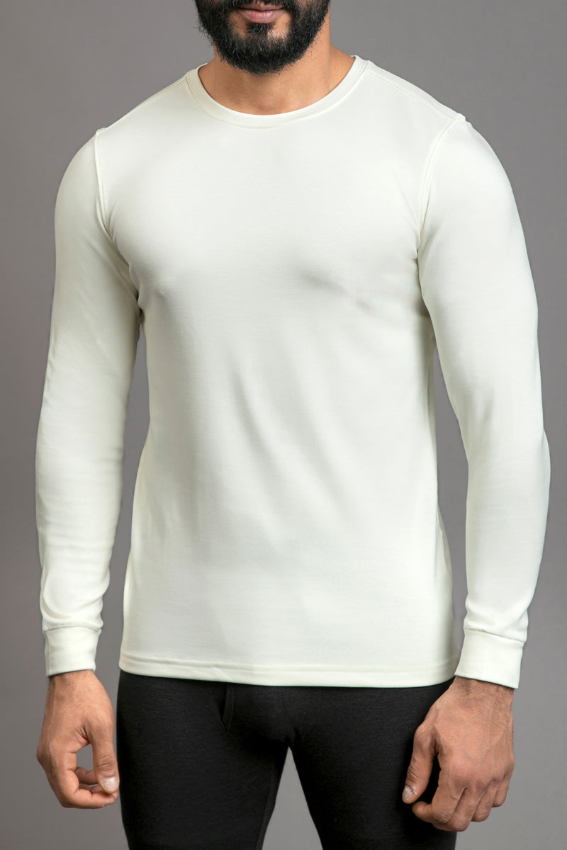 Thermal long sleeves under shirt